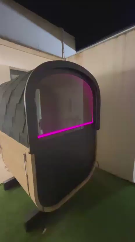 Cocoon - sauna exterior 2 plazas