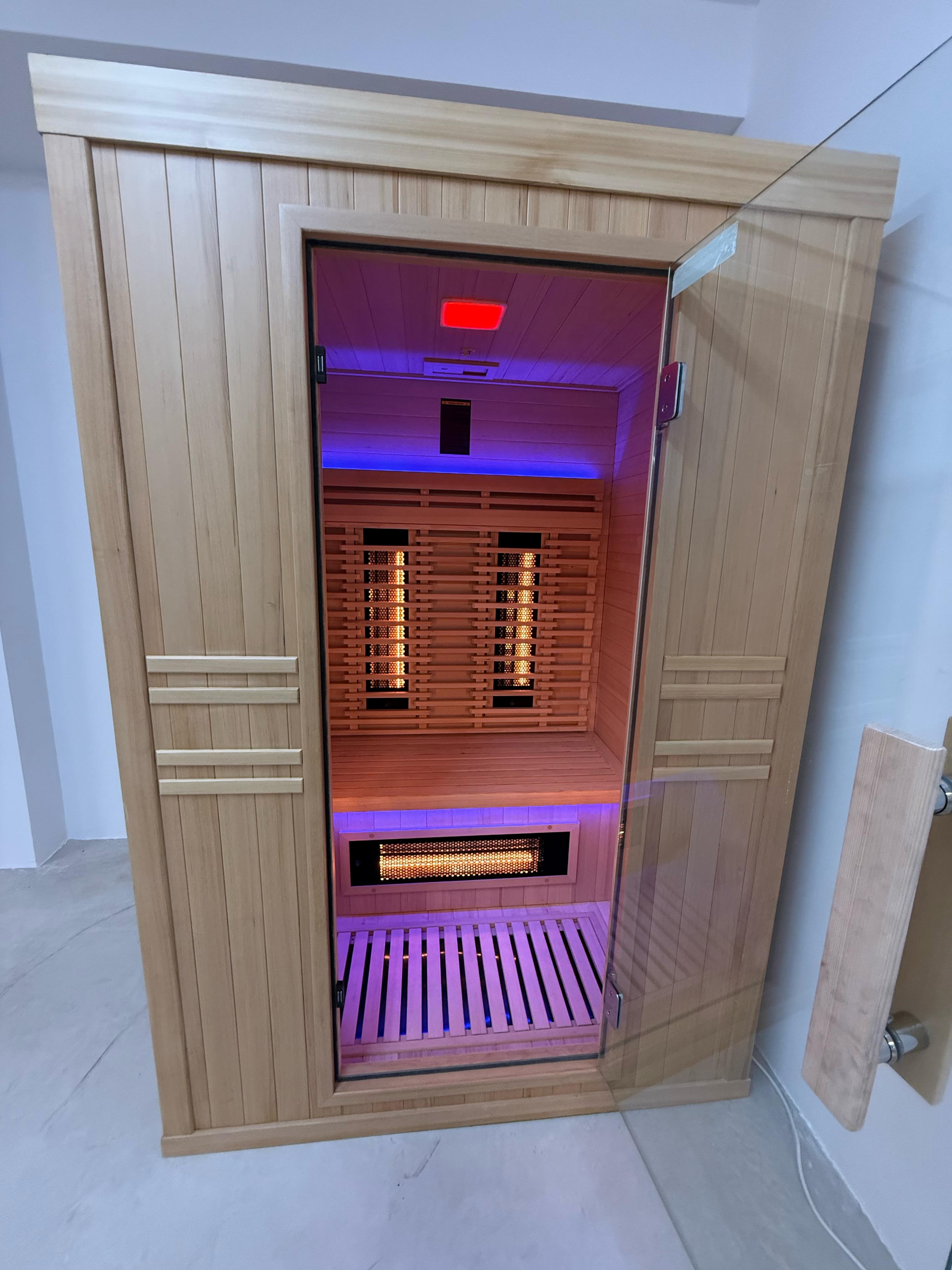 Sauna PureWave EVO 2 - vista lateral