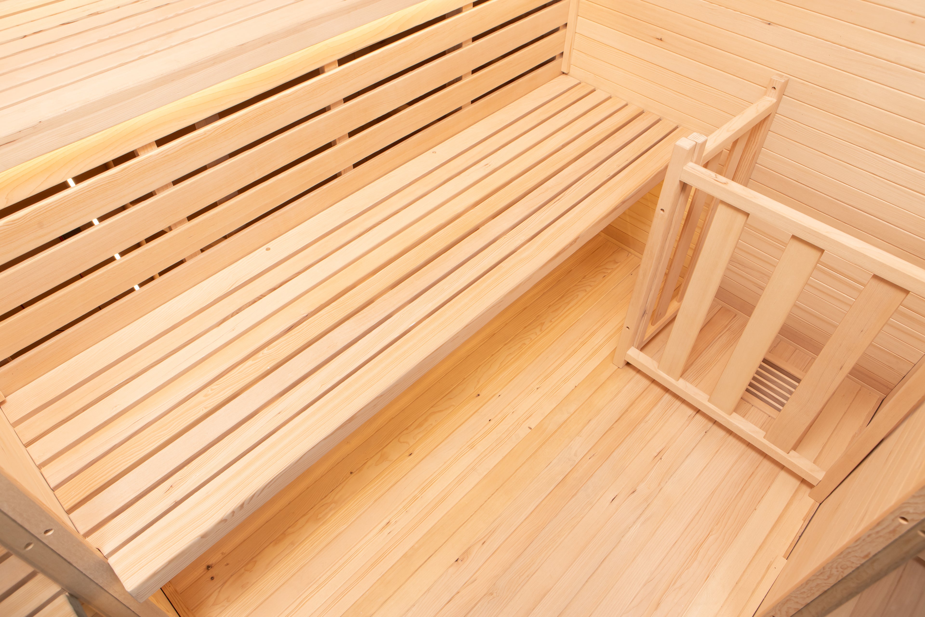 Sauna Sense 3 angular - interior