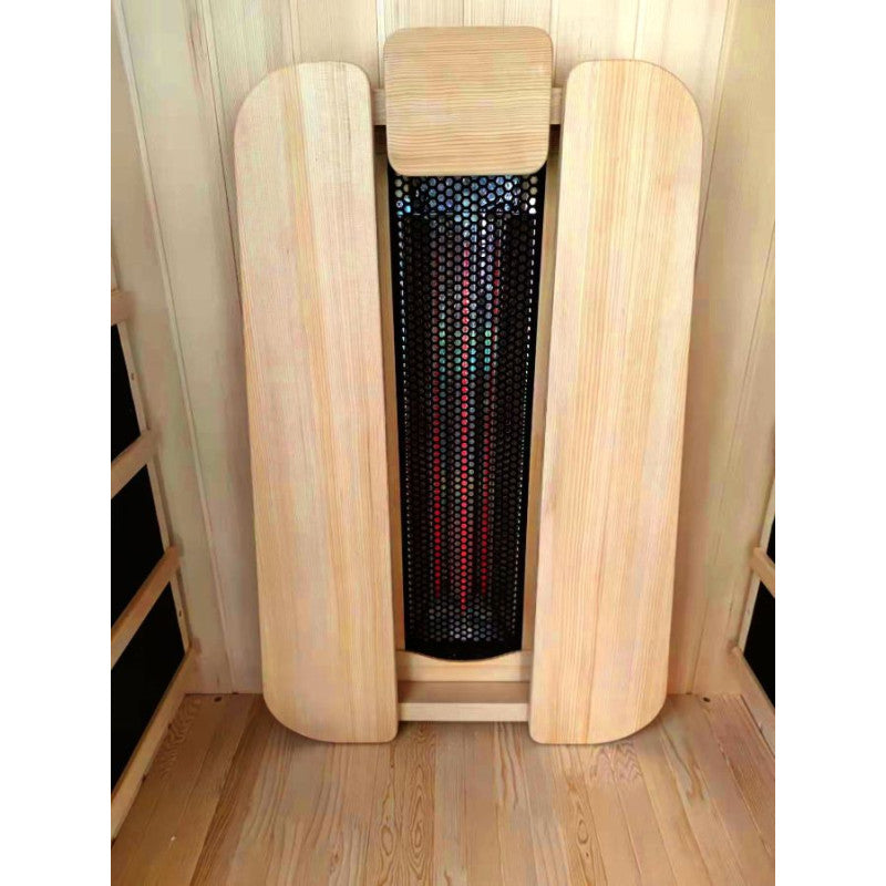 Sauna infrarroja Saulo - respaldo interior