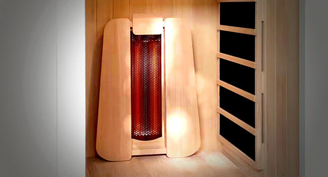 Sauna infrarroja Saulo - detalle interior