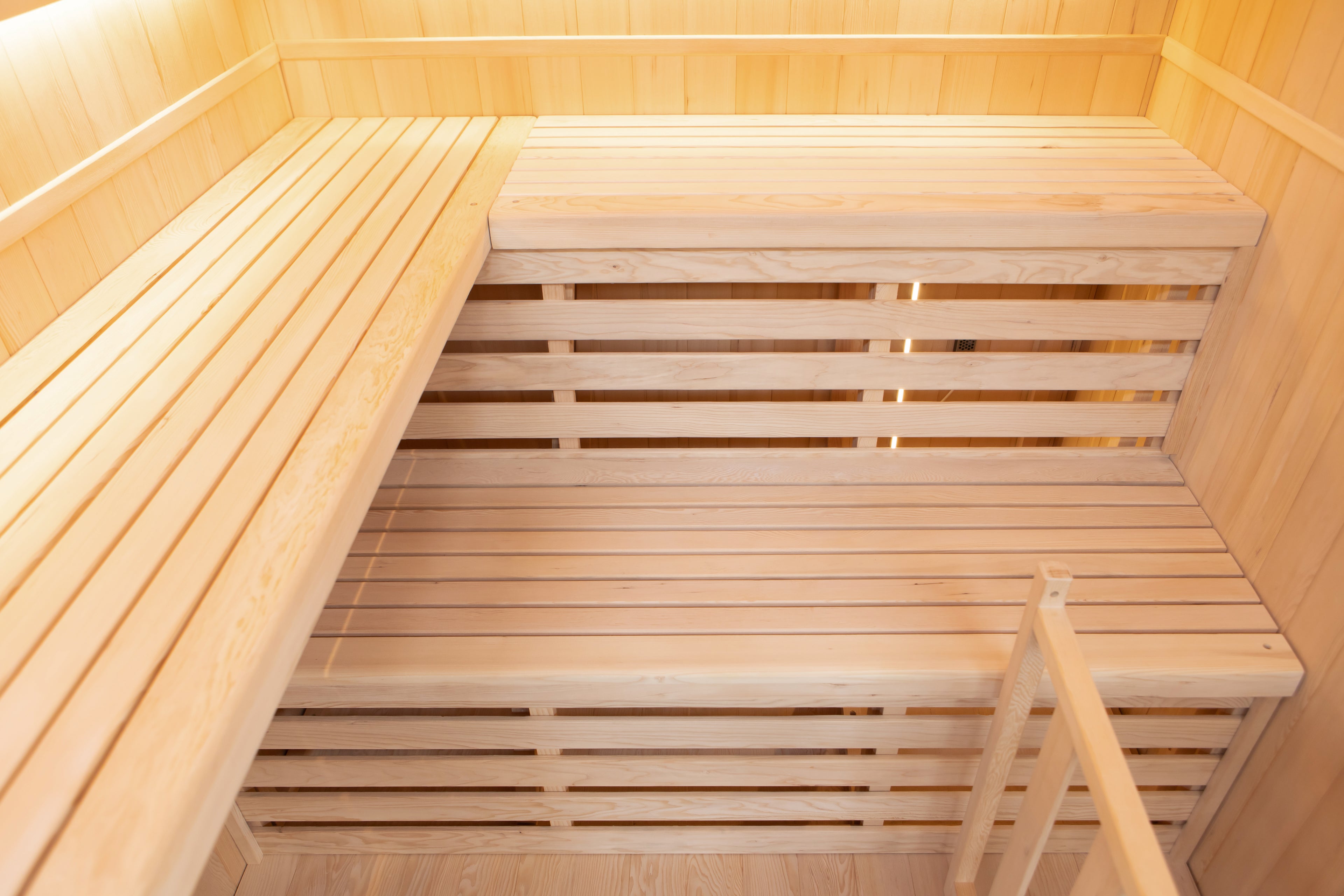 Sauna Sense 4 - detalle estructura
