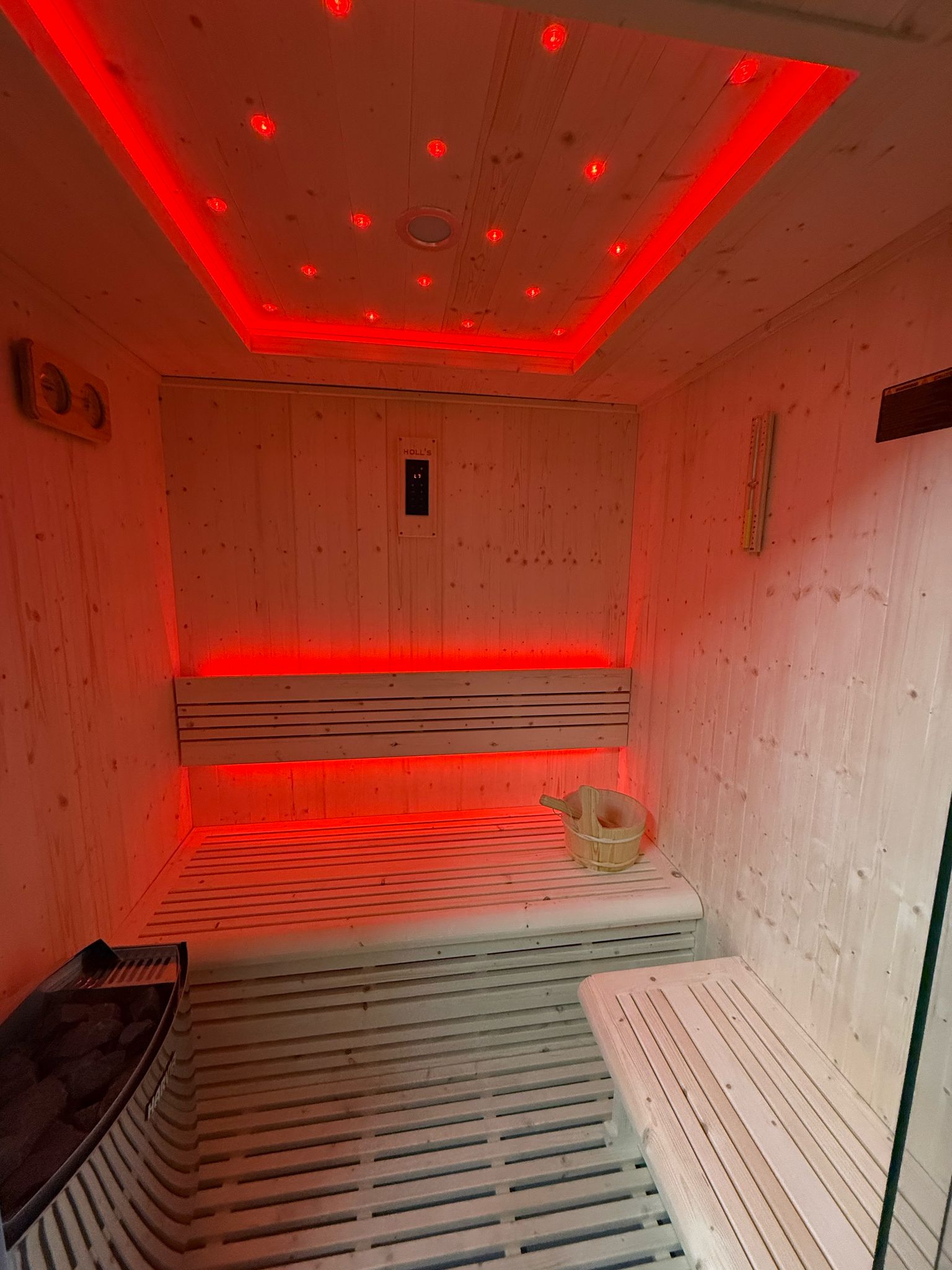 Sauna Utopia 2-3 plazas - banco interior