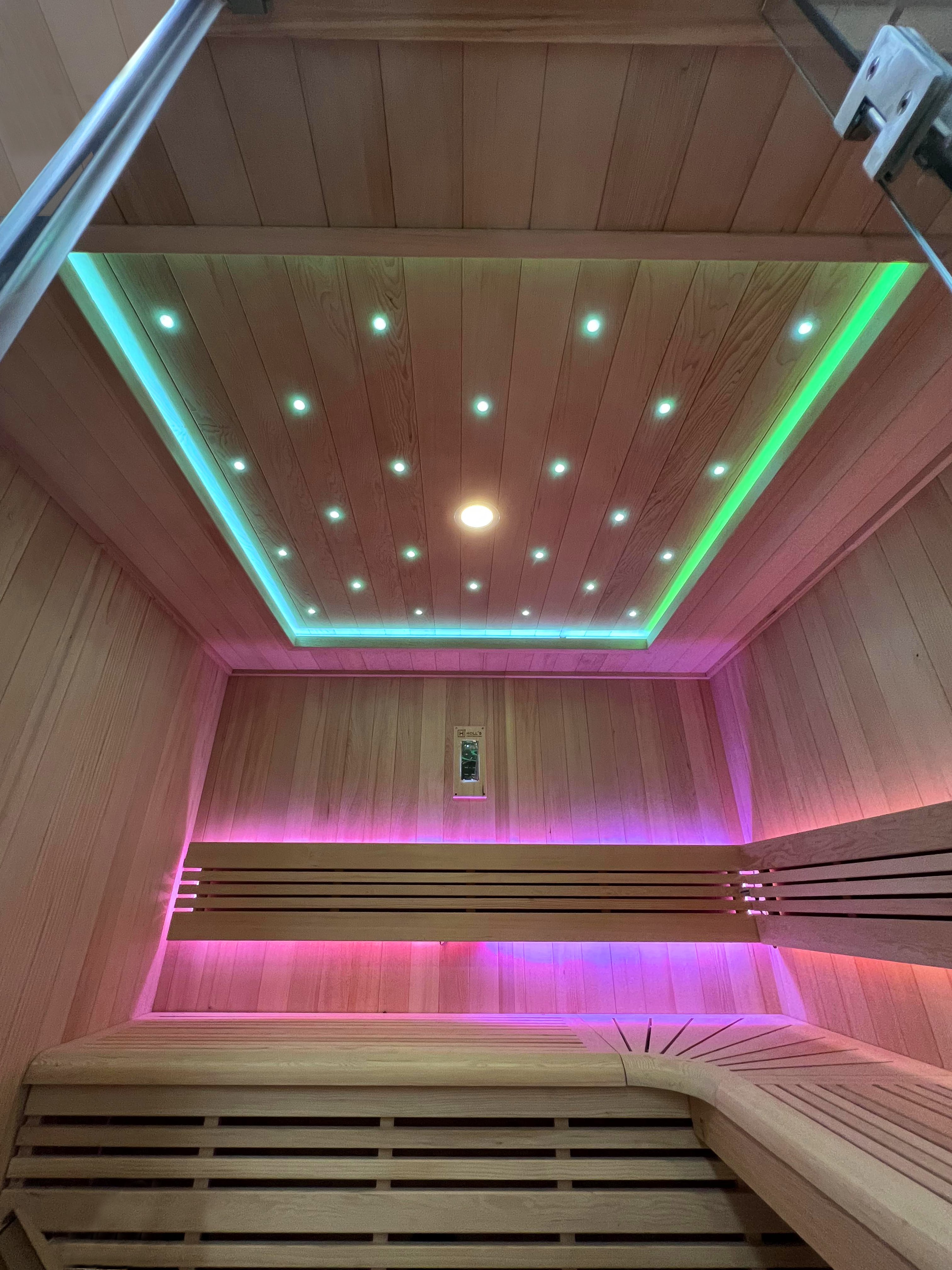 Sauna Utopia 4 plazas - interior