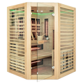 Sauna híbrida Venus 3 plazas - producto aislado