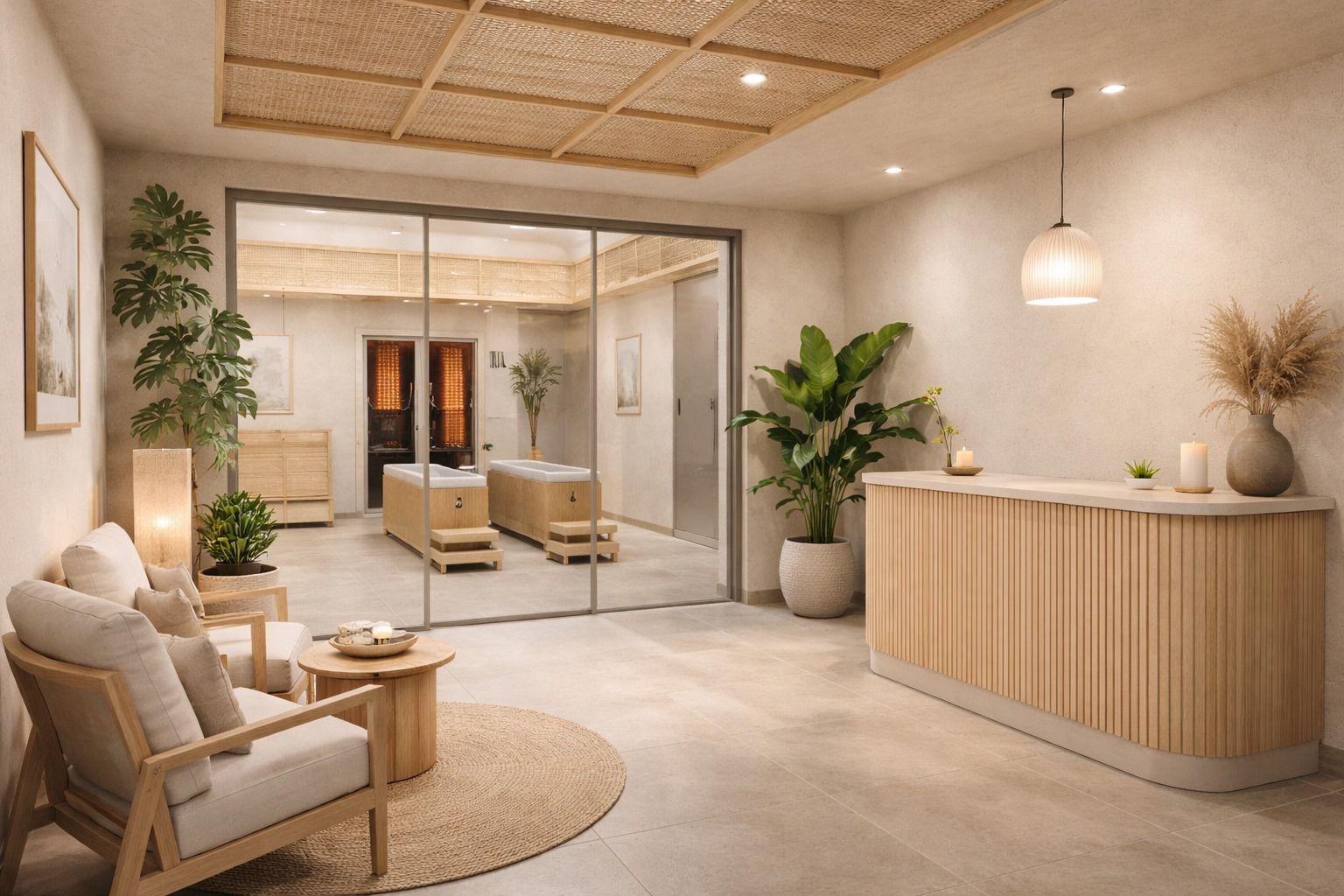 Recepción y sala de espera RekoVital